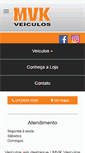 Mobile Screenshot of mvkveiculos.com.br